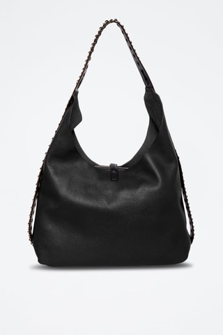 Borsa a spalla in pelle Colbee - Nero