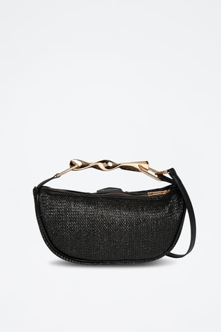 Borsa a mano in sintetico Zinon - Nero