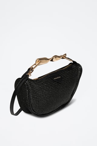 Borsa a mano in sintetico Zinon - Nero