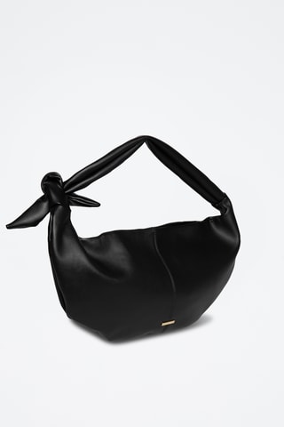 Borsa a mano in pelle Malone - Nero