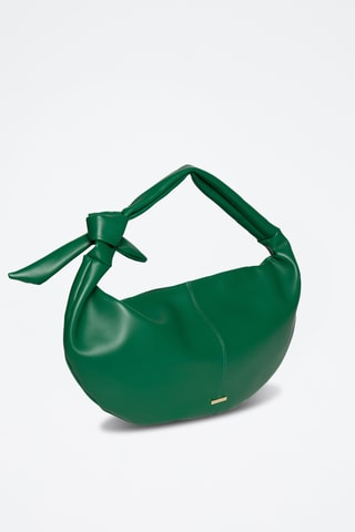 Borsa a mano in pelle Malone - Verde