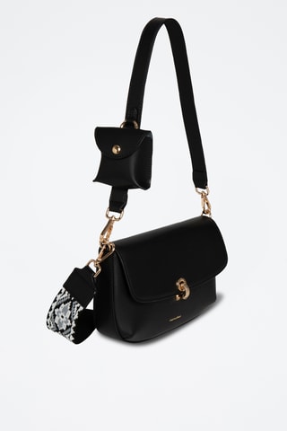 Borsa a mano in pelle Matisse - Nero
