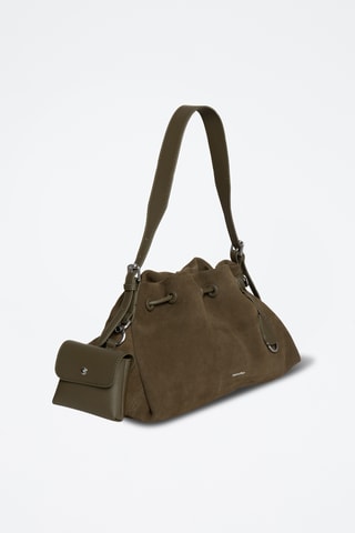 Borsa a mano in pelle Morgane - Arancione