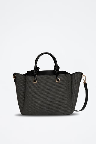 Borsa a mano in sintetico Anabel - Nero
