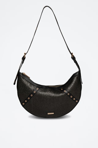 Borsa a mano in sintetico Perly - Nero