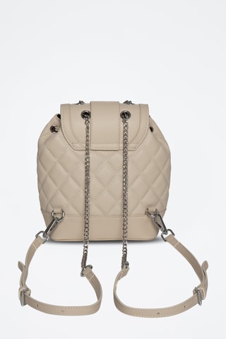 Zaino in pelle Swiny - Beige