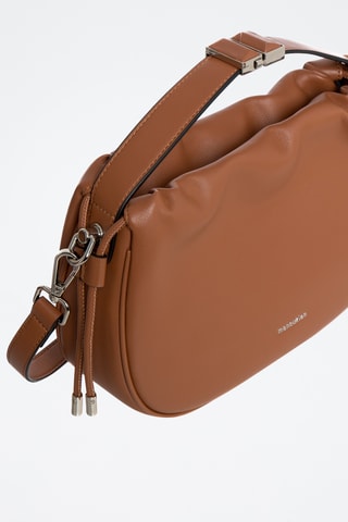 Borsa a tracolla in pelle Solina - Cammello