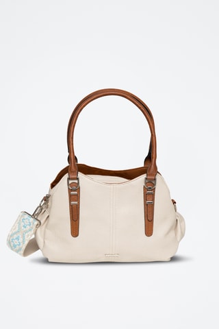 Borsa a spalla Tamar - Ecrù