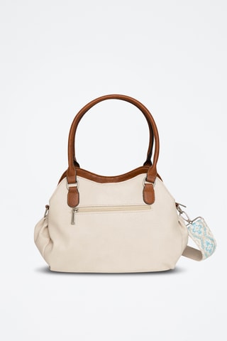 Borsa a spalla Tamar - Ecrù