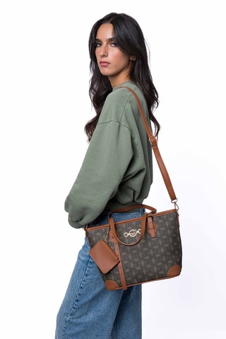 Borsa a spalla Bonnie - Marrone