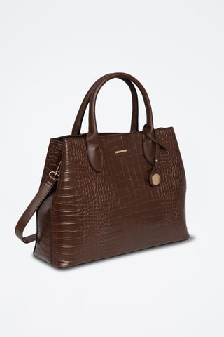 Borsa a mano Calandra  - Marrone
