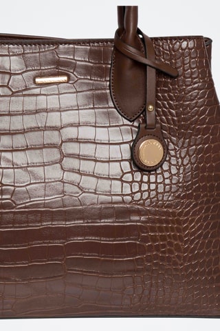 Borsa a mano Calandra  - Marrone