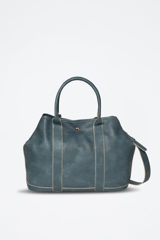 Borsa a mano e pochette Never - Blu