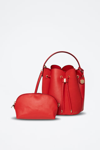 Borsa a secchiello Elba - Rosso