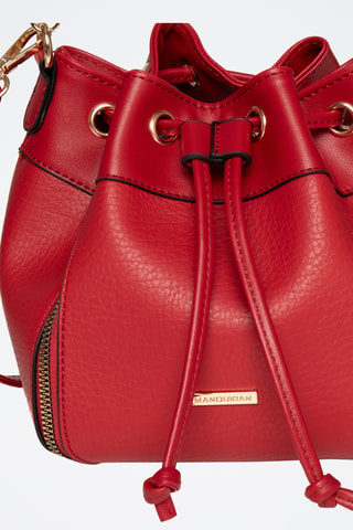 Borsa a secchiello Carla - Rosso
