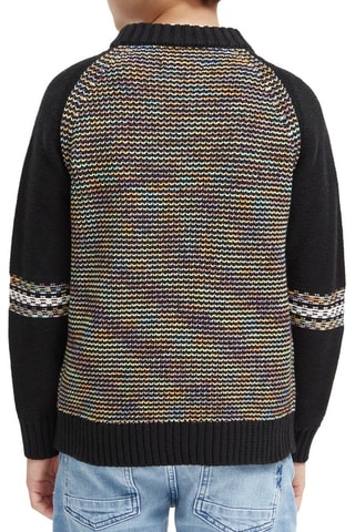 Pull en coton biologique - Noir