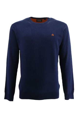 Pull en laine - Bleu marine