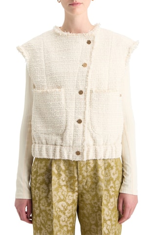 Gilet sans manches - Ecru