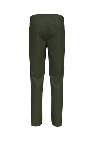 Pantalon slim en coton biologique - Vert