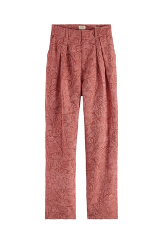 Pantalon en lin - Rose