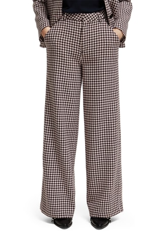 Pantalón wide leg de lana - Negro