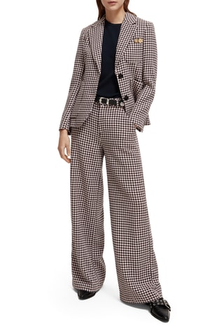 Pantalón wide leg de lana - Negro
