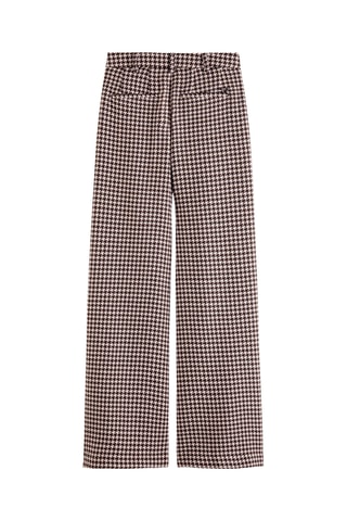 Pantalón wide leg de lana - Negro