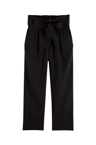 Pantalon taille haute - Noir
