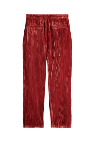Pantalon - Rouge brique