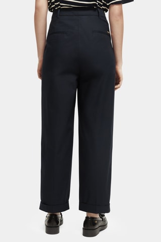 Chino taille haute - Bleu marine