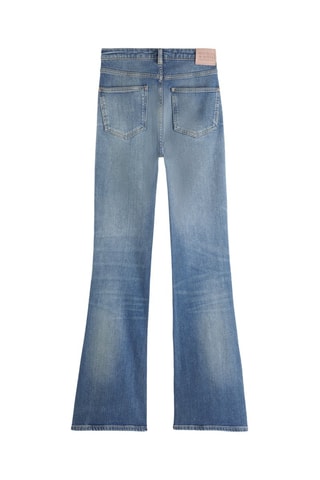 Jean flare - Bleu-gris