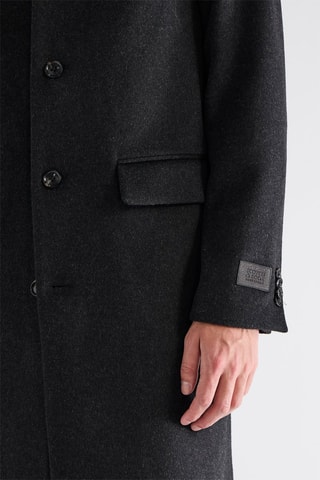 Manteau en laine - Noir