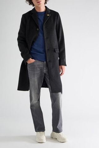 Manteau en laine - Noir