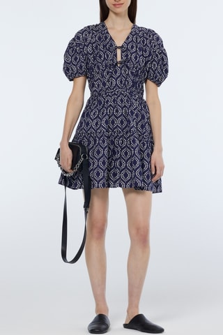 Robe patineuse - Bleu marine