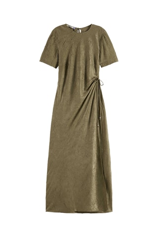 Robe portefeuille - Kaki