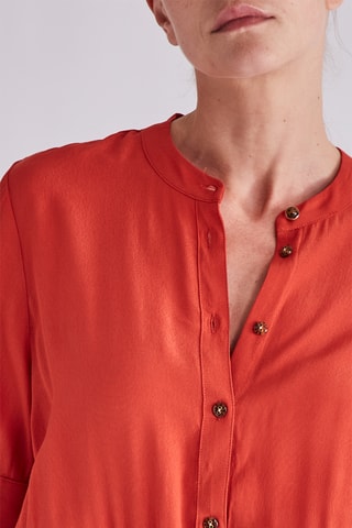 Robe midi - Rouge