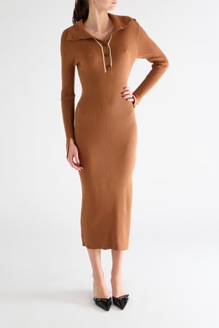 Robe pull - Marron