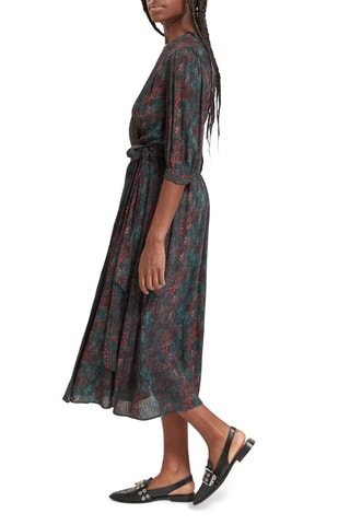 Robe portefeuille - Vert