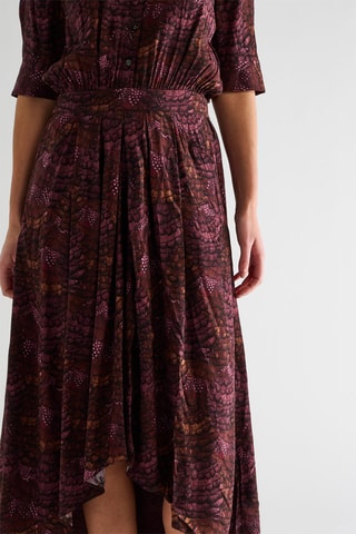 Robe chemise - Bordeaux