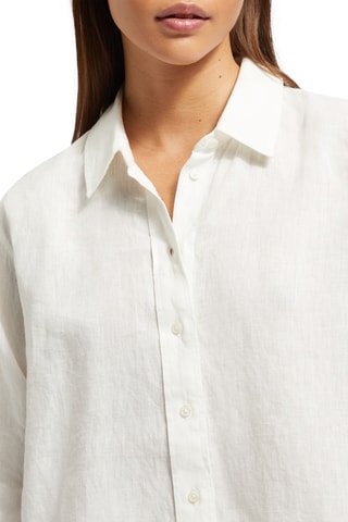 Oversized Linnen Blouse - Ecru