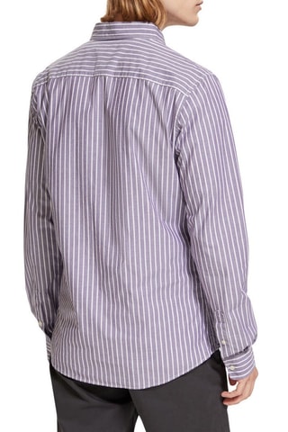 Chemise en coton biologique - Violet