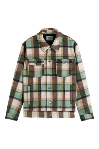Surchemise en laine - Vert