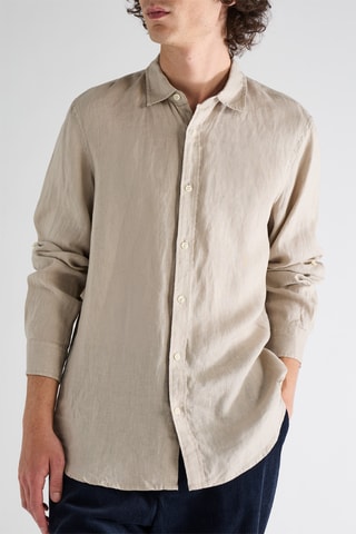 Chemise en lin - Gris