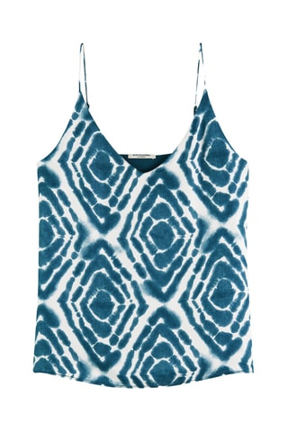 Caraco tie and dye - Bleu pétrole
