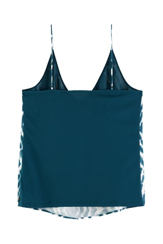 Caraco tie and dye - Bleu pétrole