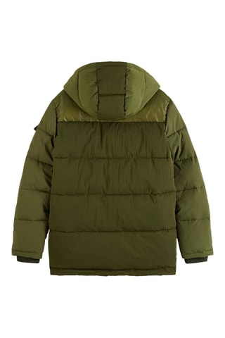 Doudoune à capuche - Vert