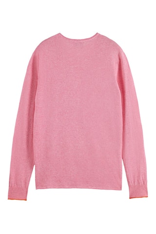 Pull en lin - Rose