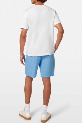 T-shirt regular en coton biologique - Blanc