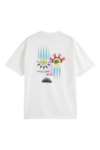 T-shirt relaxed - Blanc
