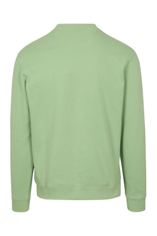 Sweat regular en coton biologique - Vert clair